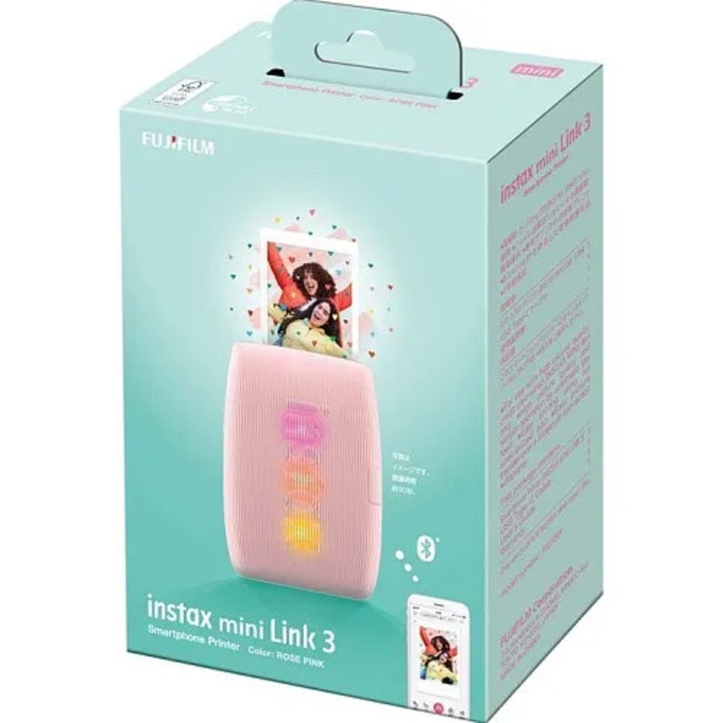 Принтер Fujifilm Instax Mini Link 3 Rose Pink (16832211) - фото 3 Принтер Fujifilm Instax Mini Link 3 Rose Pink (16832211) - фото 3