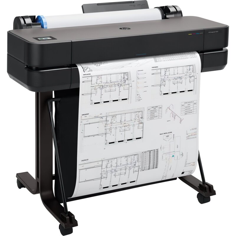 Плоттер HP DesignJet T630 24" + Wi-Fi (5HB09A) - фото 1