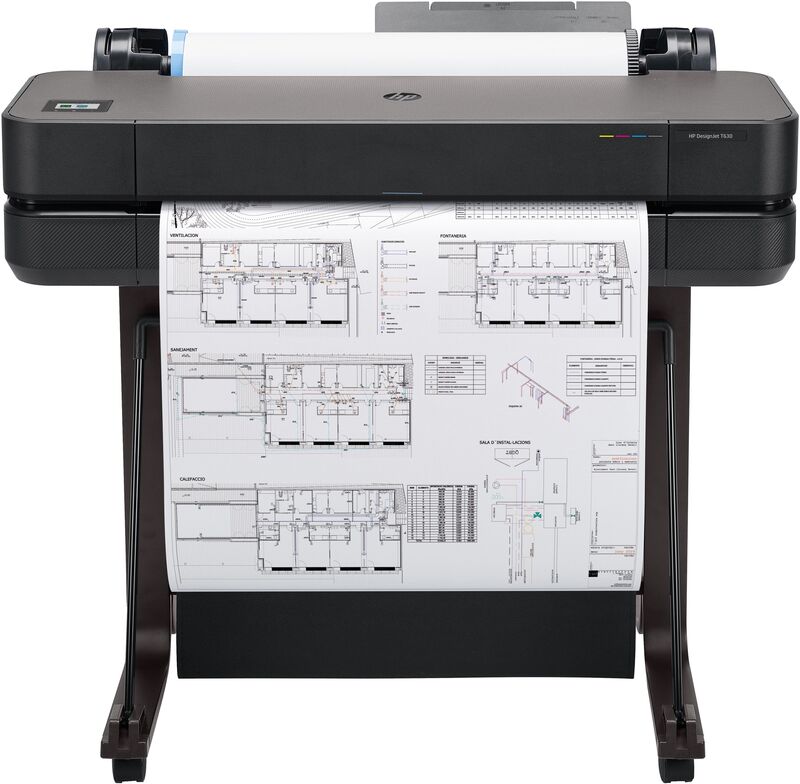 Плоттер HP DesignJet T630 24" с Wi-Fi (5HB09D) - фото 3
