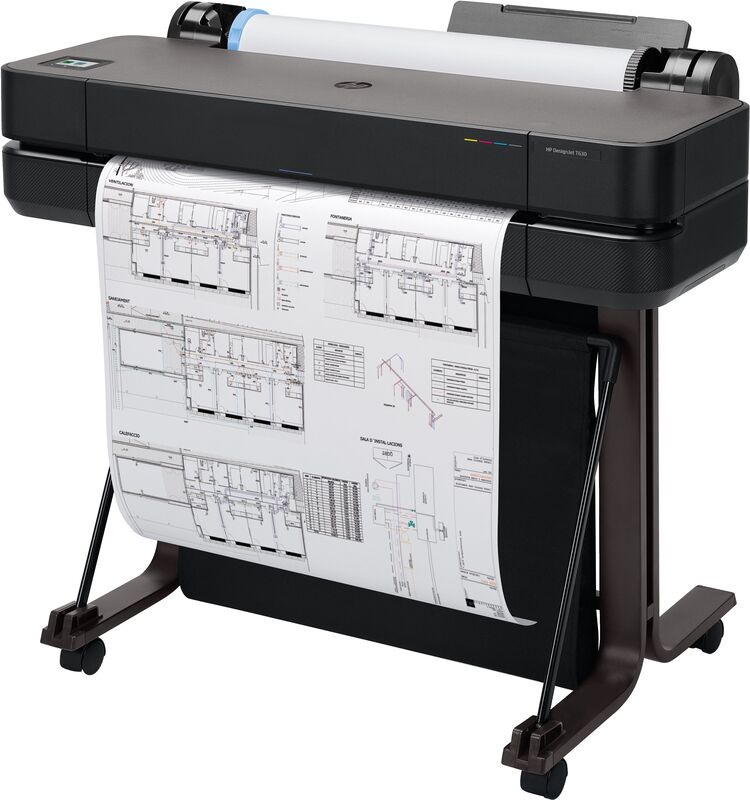 Плоттер HP DesignJet T630 24" с Wi-Fi (5HB09D) - фото 4