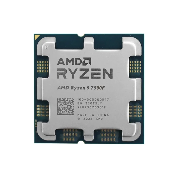 Процессор AMD Ryzen 5 7500F (6C/12T, 3.70-5.00GHz,32MB,65W,AM5) tray (100-000000597)