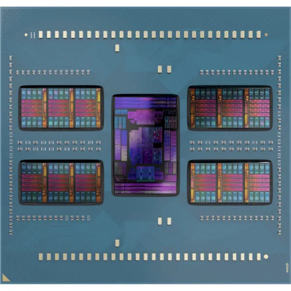 Процесор AMD EPYC 9274F 24C/48T/4.05GHz/256MB/320W/SP5/TRAY (100-000000794) - фото 2
