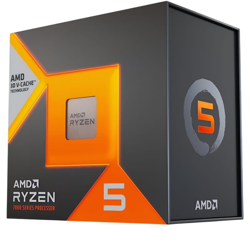 Процессор AMD Ryzen 5 7500X3D (4.5GHz, 102MB, 65W, AM5) box (100-100001904WOF)