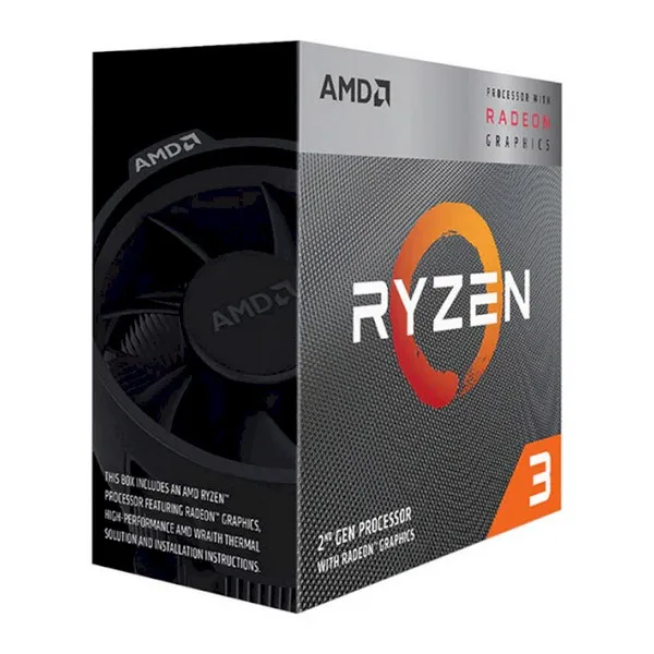 Процессор AMD Ryzen 3 3200G 4C/4T (4.0GHz 6MB 65W AM4) BOX (yd3200c5fhbox) - фото 1 Процессор AMD Ryzen 3 3200G 4C/4T (4.0GHz 6MB 65W AM4) BOX (yd3200c5fhbox) - фото 1