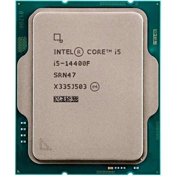 Процесор INTEL Core i5-14400F (10C(6P+4E)/16T up to 4.7GHz, 20MB, LGA1700) Tray (CM8071504821113) - фото 1