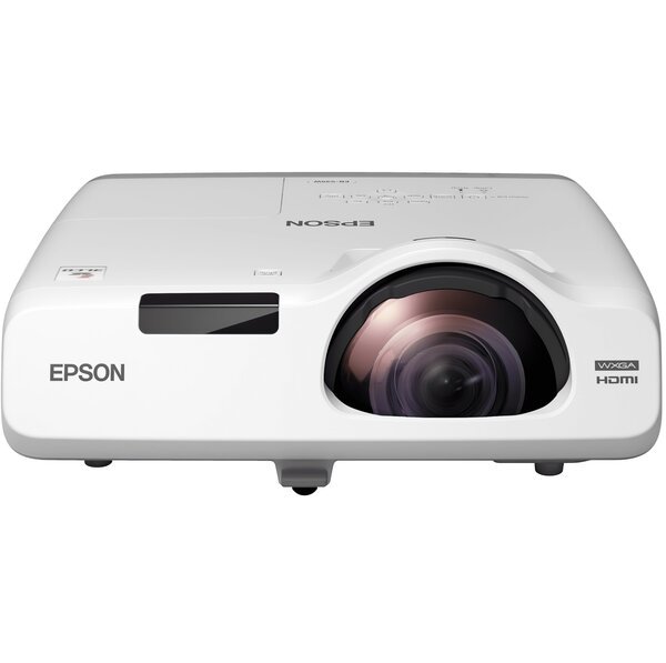 Проектор короткофокусный Epson EB-535W WXGA, 3400 lm, 0.65