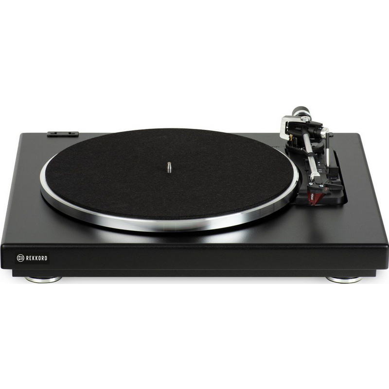 Проигрыватель виниловых пластинок Rekkord Audio F400 Satin Black - фото 1