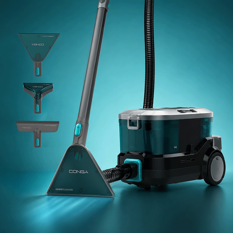 Моющий пылесос Cecotec Conga CarpetClean 10000 EasyHome (ССТС-08573) - фото 3