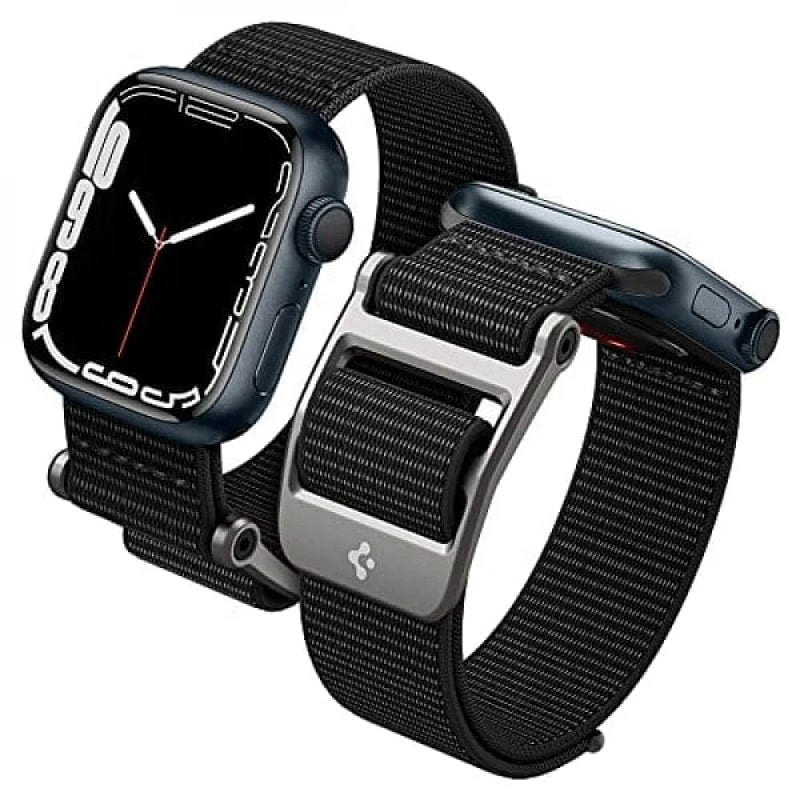 Ремінець Spigen DuraPro Flex metall for Apple iWatch 42/44/45/49mm (black)