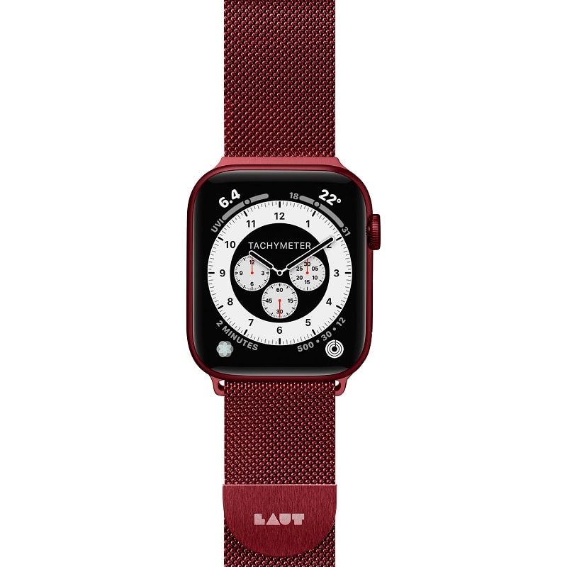 Ремінець LAUT STEEL LOOP для Apple Watch 42/44/45/49mm Red (L_AWL_ST_R) - фото 1 Ремінець LAUT STEEL LOOP для Apple Watch 42/44/45/49mm Red (L_AWL_ST_R) - фото 1