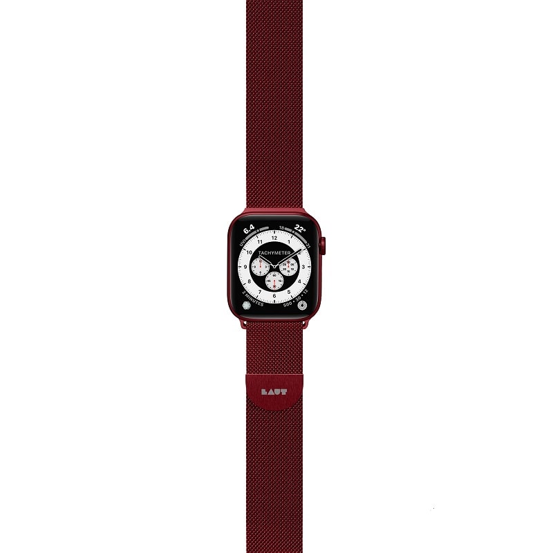 Ремінець LAUT STEEL LOOP для Apple Watch 42/44/45/49mm Red (L_AWL_ST_R) - фото 2 Ремінець LAUT STEEL LOOP для Apple Watch 42/44/45/49mm Red (L_AWL_ST_R) - фото 2