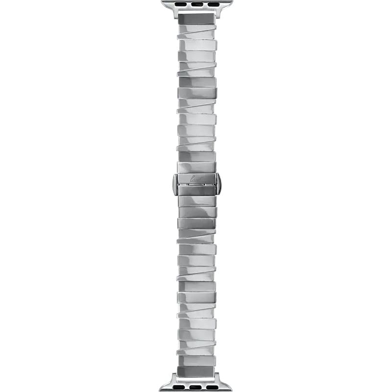 Ремінець LAUT LINKS MARCH для Apple Watch 44/45/46/49mm - Silver (L_AWL_MAR_SL)