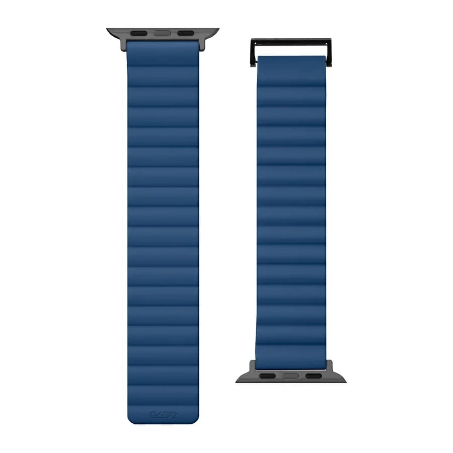 Ремінець LAUT NOVI SPORT для Apple Watch 4-10 & SE & ULTRA 38/40/41 - SteelBlue/Black (L_AWS_NS_BL) - фото 1 Ремінець LAUT NOVI SPORT для Apple Watch 4-10 & SE & ULTRA 38/40/41 - SteelBlue/Black (L_AWS_NS_BL) - фото 1
