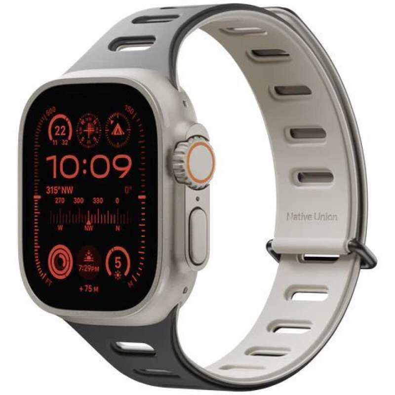 Ремінець Native Union Active Magnetic Band Black for Apple Watch 49/45/44mm (ACTBAND-AW-L-BLKS)