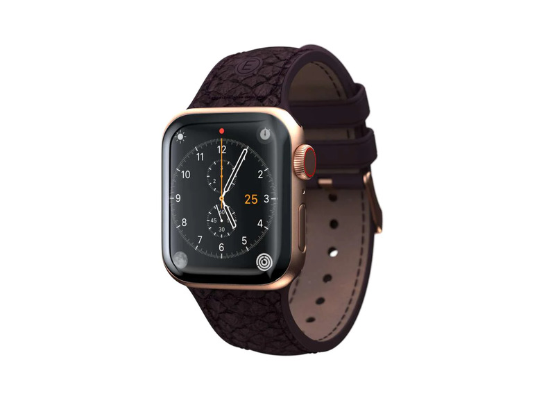 Ремінець Njord Salmon Leather Strap Rust for Apple Watch 41mm/40mm (SL14113)