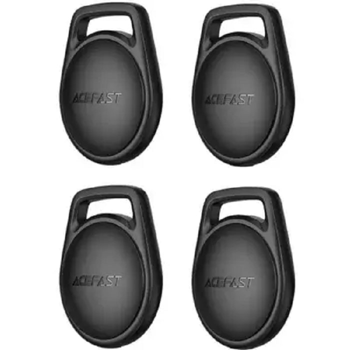 Bluetooth-трекер ACEFAST [S2] Intelligent Positioning Tag [4Pack] (Black)