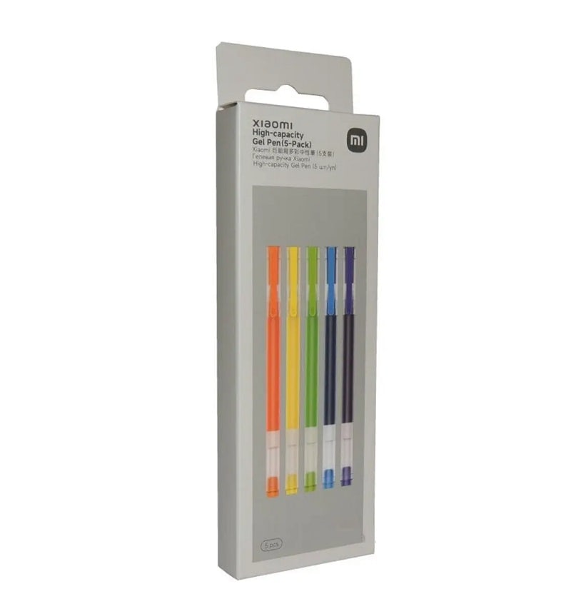Набір ручок Xiaomi High-capacity Gel Pen (5-pack) (BHR8860GL) - фото 1