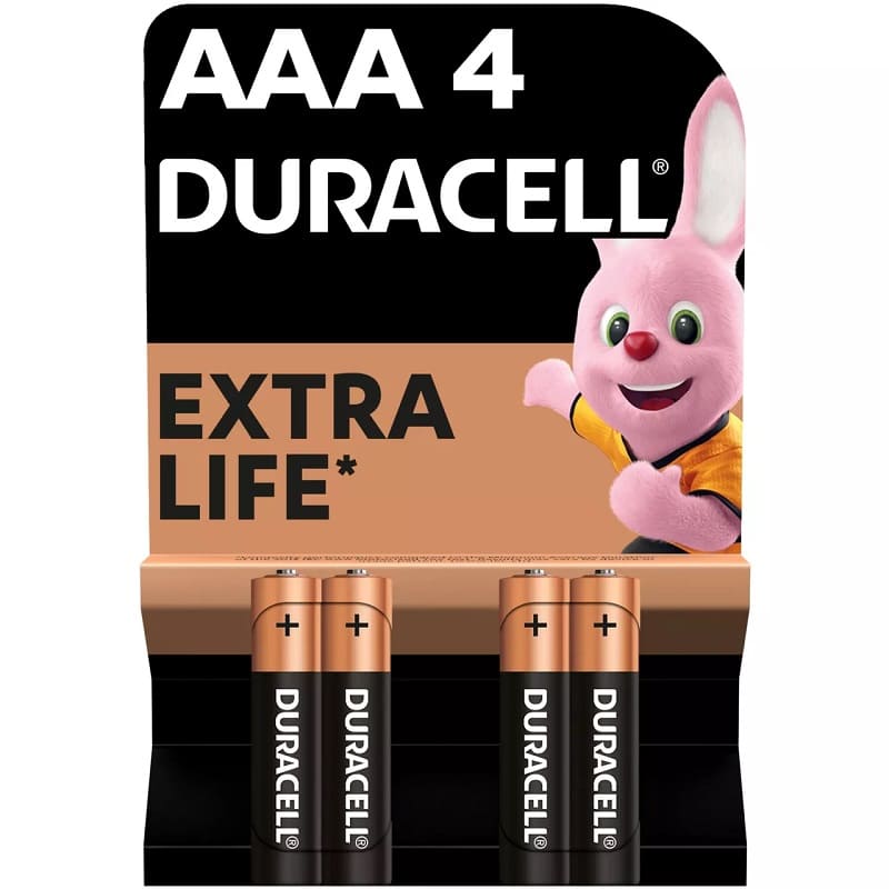 Duracell LR03 MN2400 (4шт.) (5000394077164)