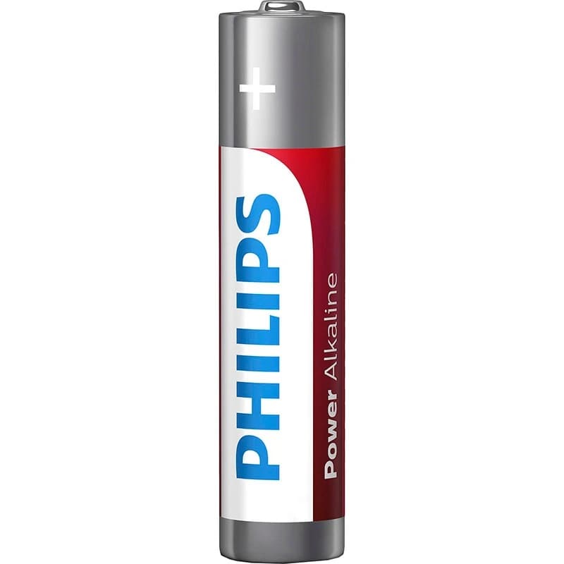 Батарейка Philips AAA Power Alkaline 1.5V LR03 * 12 (LR03P12W/10) - фото 1 Батарейка Philips AAA Power Alkaline 1.5V LR03 * 12 (LR03P12W/10) - фото 1