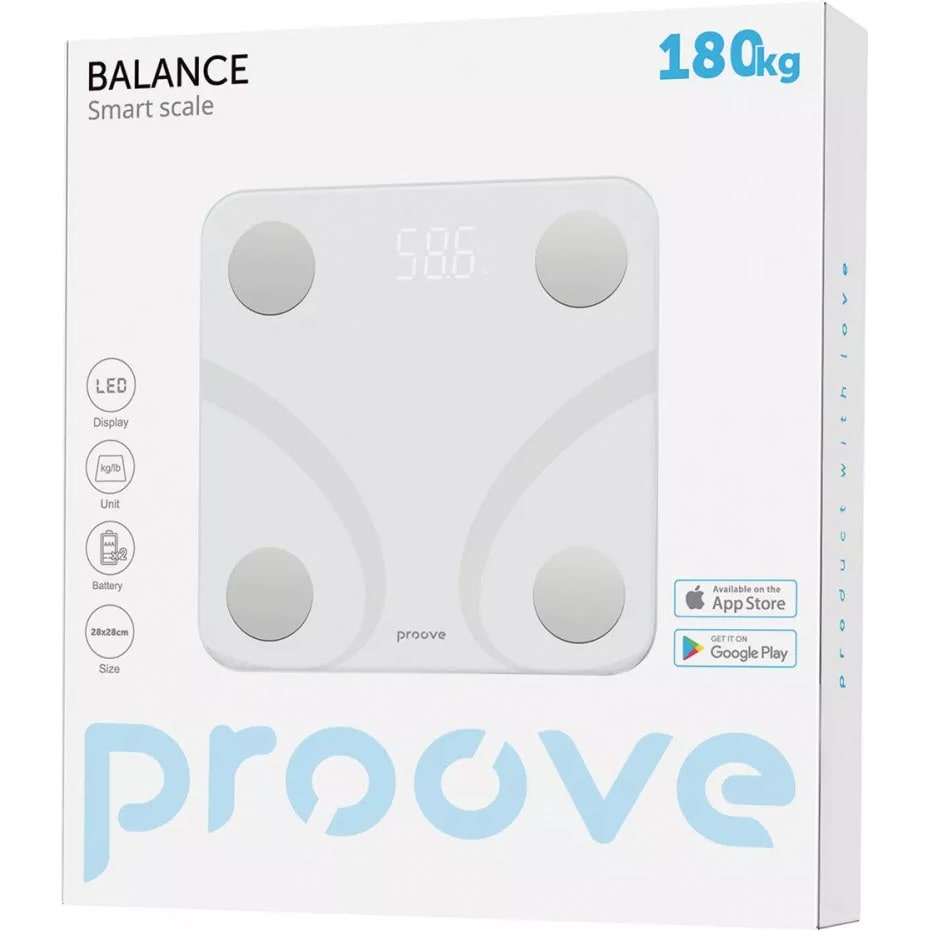 Смарт-ваги Proove Balance White (SLBF00010002) - фото 2