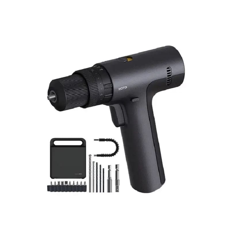 Дриль-шуруповерт Xiaomi HOTO 12 v impact electric drill suit percussion drill (QWDZTZ001)