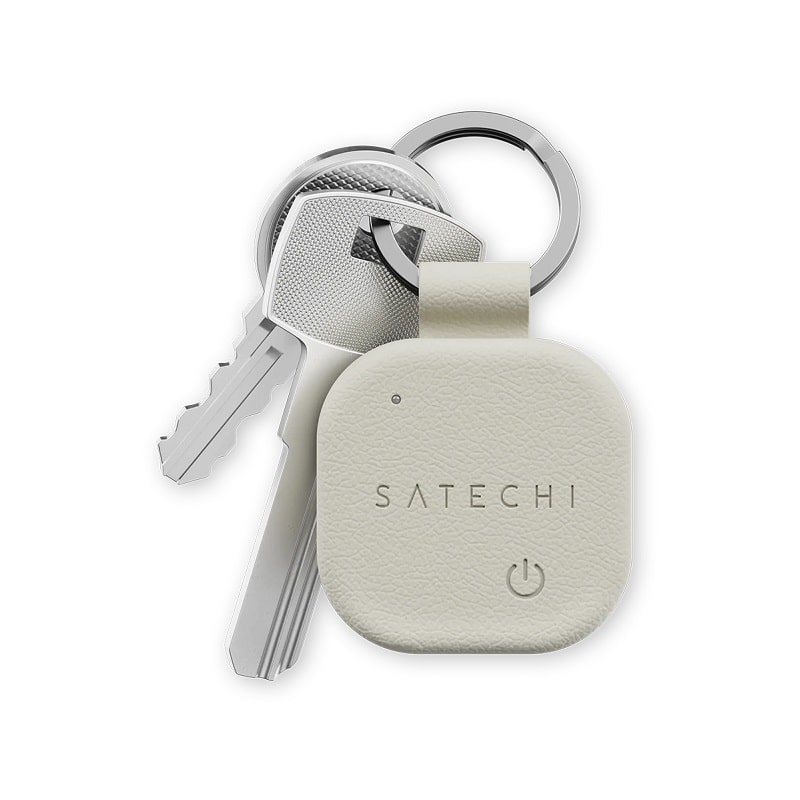 Трекер Satechi Vegan Leather FindAll Keychain Sand (ST-LKCFW)