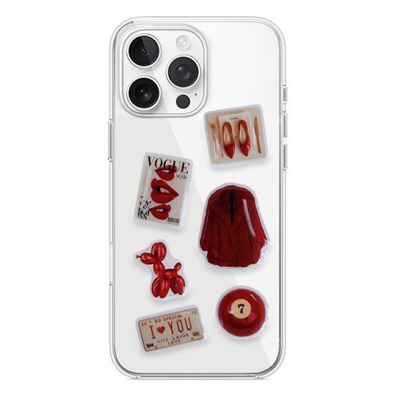 Об'ємні наліпки 3D Stickers – Ruby Wine - фото 1