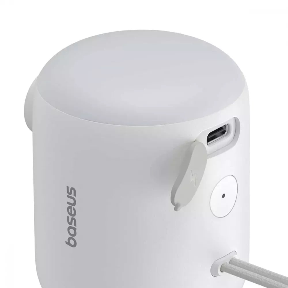 Портативний насос для матраців Baseus PocketGo Portable Air Pump Stellar White (C11157700221-00) - фото 1 Портативний насос для матраців Baseus PocketGo Portable Air Pump Stellar White (C11157700221-00) - фото 1