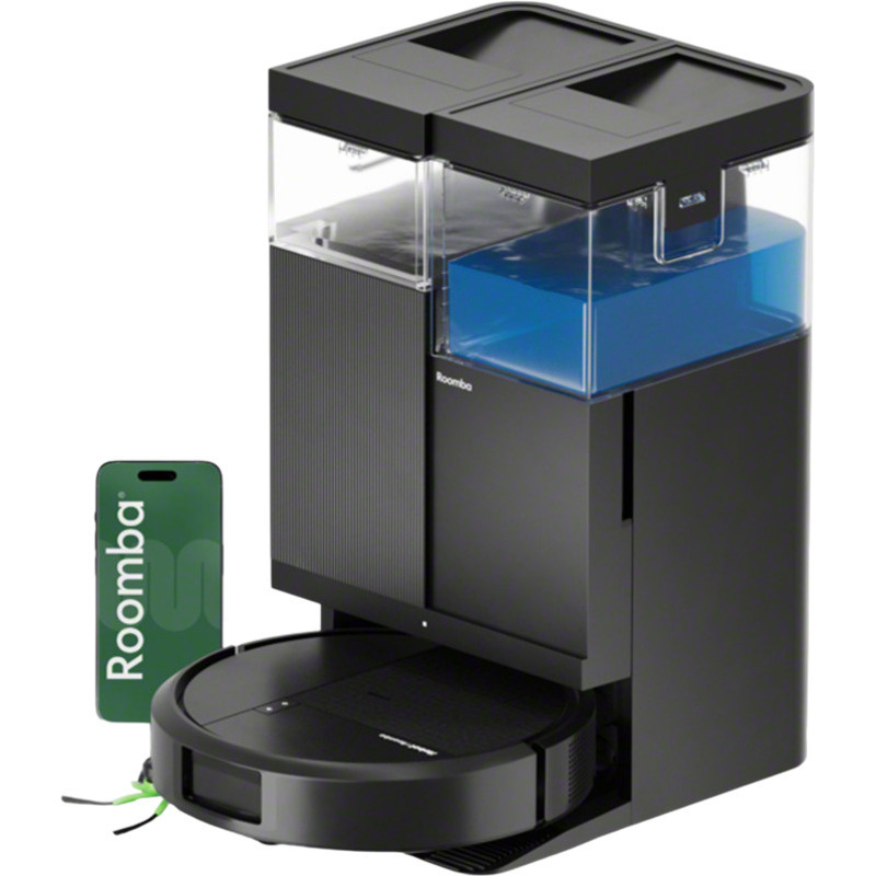 Робот пилосос iRobot Roomba Combo Plus 515 AutoWash dock Black Europe