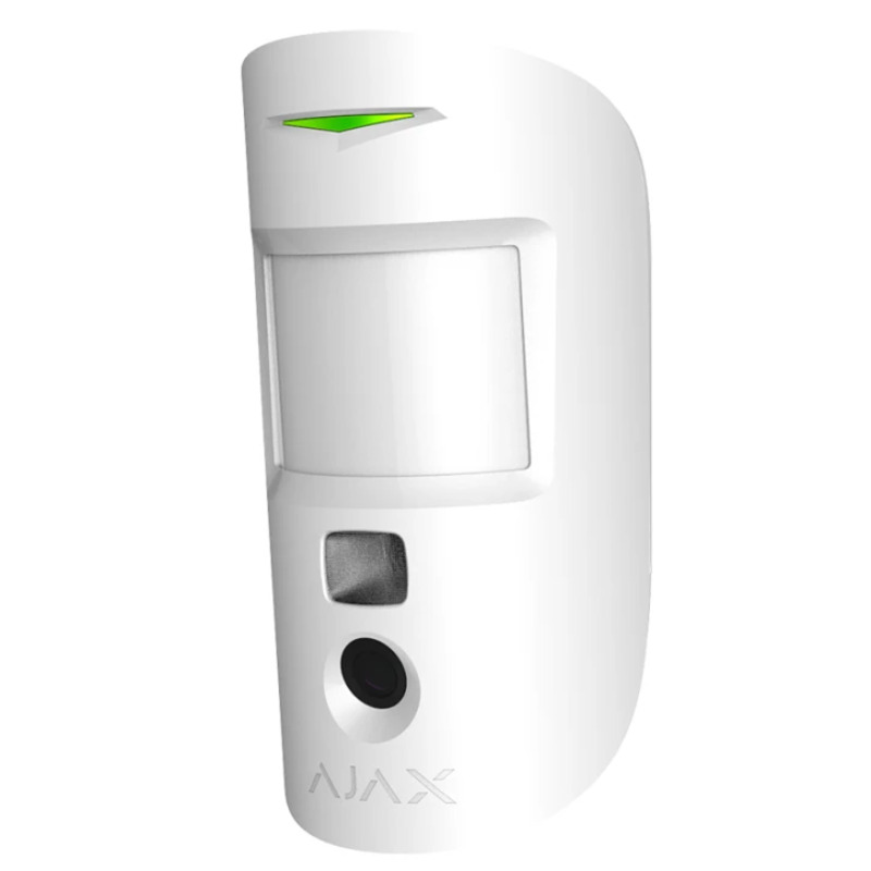 Бездротовий датчик руху Ajax MotionCam S (PhOD) Jeweller (67730.120.WH1) white - фото 1 Бездротовий датчик руху Ajax MotionCam S (PhOD) Jeweller (67730.120.WH1) white - фото 1
