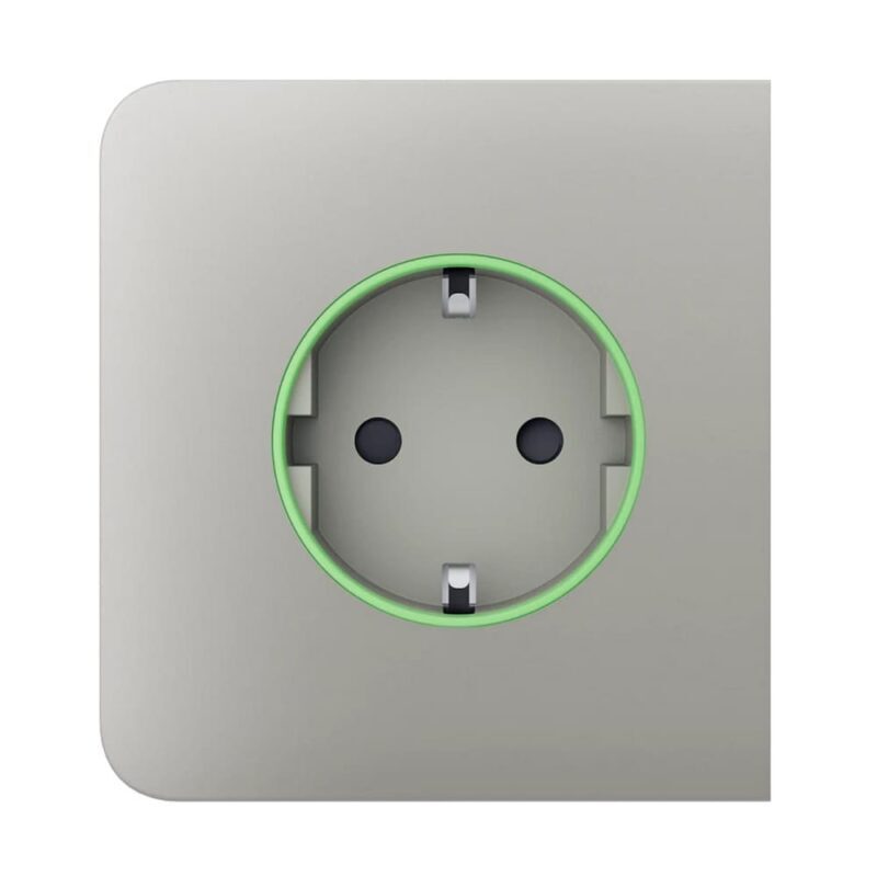 Бічна панель для вбудованої розетки Ajax SideCover (smart) [type F] (59997.163.OY) oyster