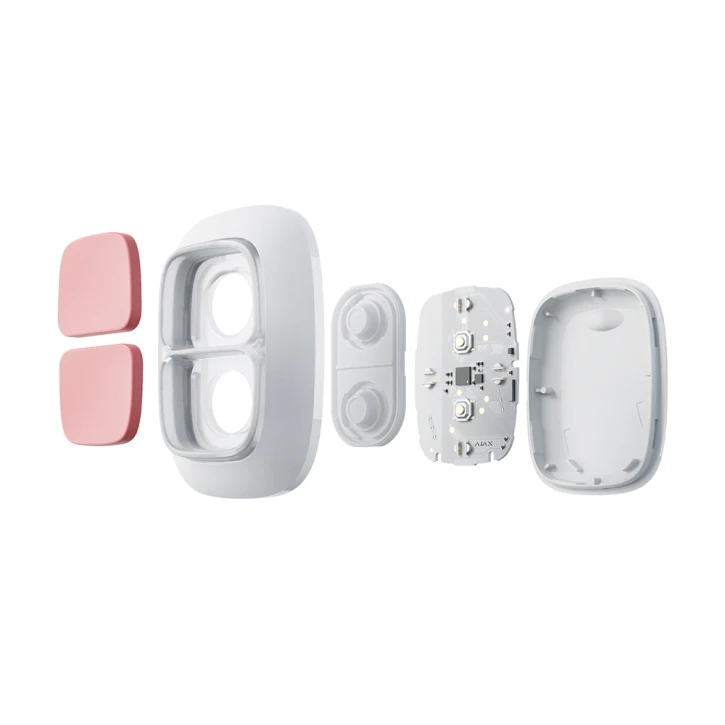 Беспроводная экстренная кнопка Ajax DoubleButton White 38103.79.WH1 - фото 1 Беспроводная экстренная кнопка Ajax DoubleButton White 38103.79.WH1 - фото 1