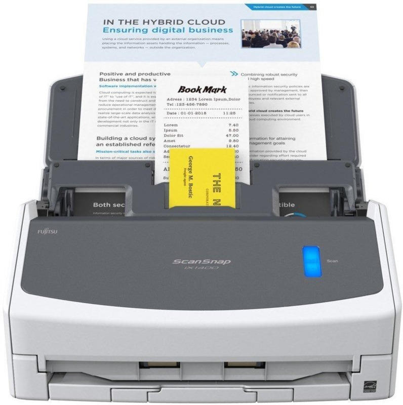 Документ-сканер A4 Fujitsu ScanSnap iX1400 (PA03820-B001) - фото 1