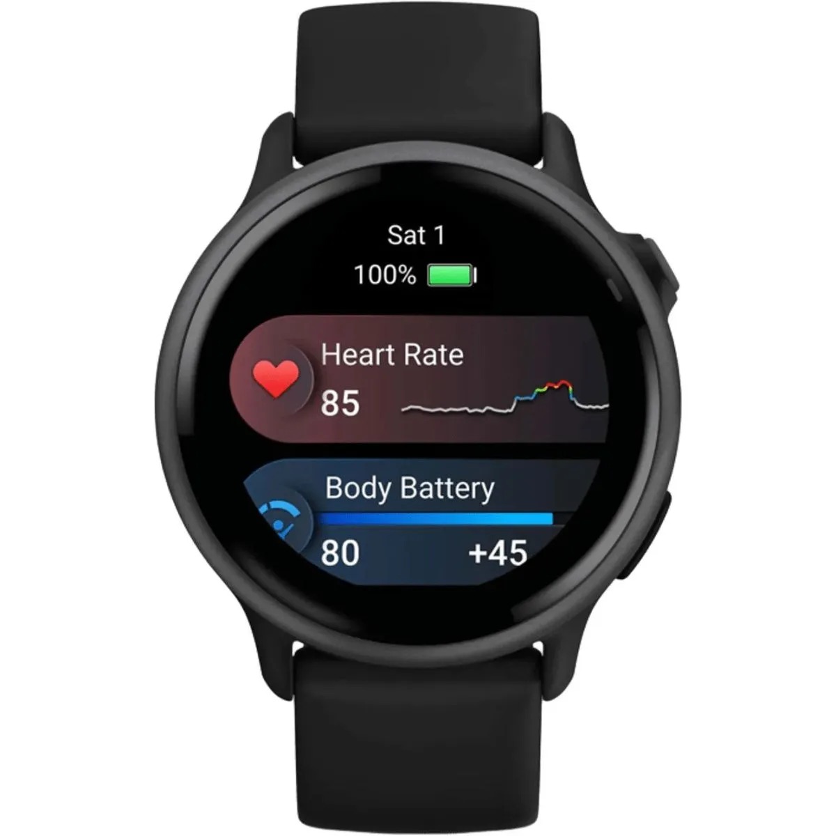Смарт-годинник Garmin Vivoactive 6 Slate with Black Silicone Band (010-02985-40) - фото 2