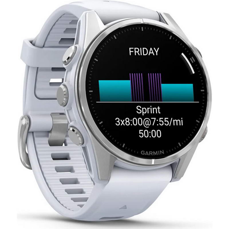 Смарт-годинник Garmin fenix 8 43mm, AMOLED, Glass, BareSS/Whitestone, WhitestoneBn (010-02903-00) (UA) - фото 2 Смарт-годинник Garmin fenix 8 43mm, AMOLED, Glass, BareSS/Whitestone, WhitestoneBn (010-02903-00) (UA) - фото 2