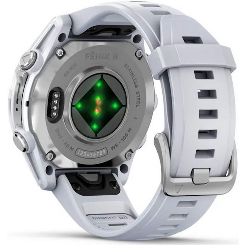 Смарт-годинник Garmin fenix 8 43mm, AMOLED, Glass, BareSS/Whitestone, WhitestoneBn (010-02903-00) (UA) - фото 5 Смарт-годинник Garmin fenix 8 43mm, AMOLED, Glass, BareSS/Whitestone, WhitestoneBn (010-02903-00) (UA) - фото 5