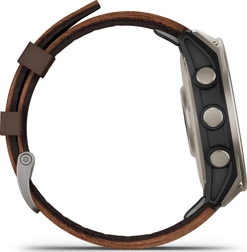 Смарт-годинник Garmin D2 Mach 2 47mm Titanium w. Oxford Brown Leather Band (010-02904-30/31) - фото 9 Смарт-годинник Garmin D2 Mach 2 47mm Titanium w. Oxford Brown Leather Band (010-02904-30/31) - фото 9