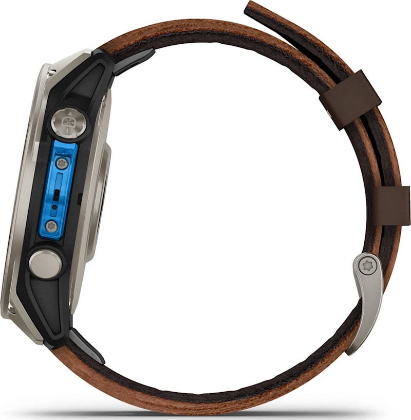 Смарт-годинник Garmin D2 Mach 2 47mm Titanium w. Oxford Brown Leather Band (010-02904-30/31) - фото 10 Смарт-годинник Garmin D2 Mach 2 47mm Titanium w. Oxford Brown Leather Band (010-02904-30/31) - фото 10