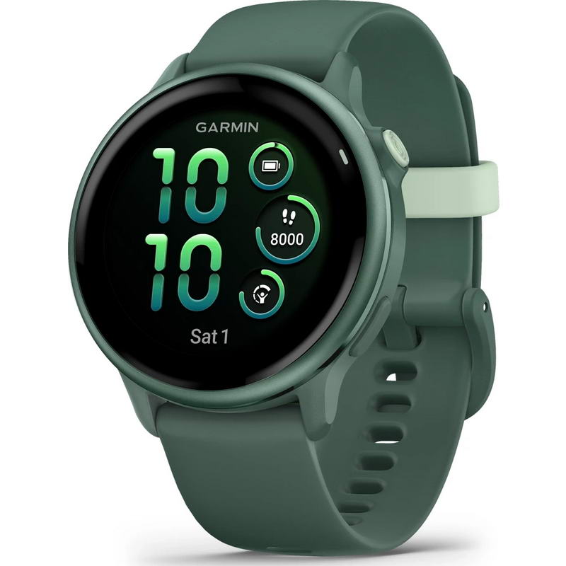 Смарт-часы Garmin Vivoactive 6 Metallic Jasper Green with Jasper Green Band (010-02985-02/42)