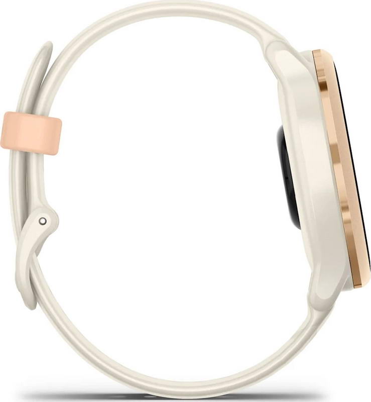 Смарт-годинник Garmin Vivoactive 6 Metallic Pink Dawn with Bone Silicone Band (010-02985-05) - фото 3