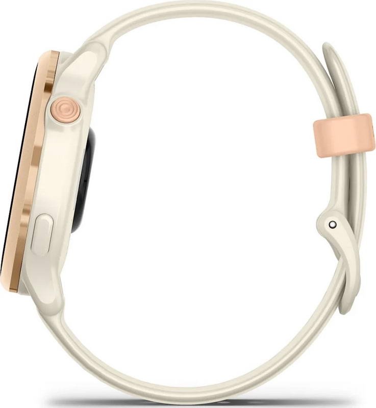 Смарт-годинник Garmin Vivoactive 6 Metallic Pink Dawn with Bone Silicone Band (010-02985-05) - фото 4