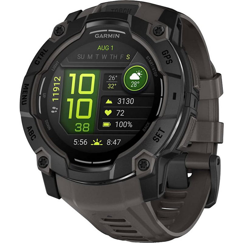 Смарт-часы Garmin Instinct 3 50mm Black AMOLED (010-03020-00)