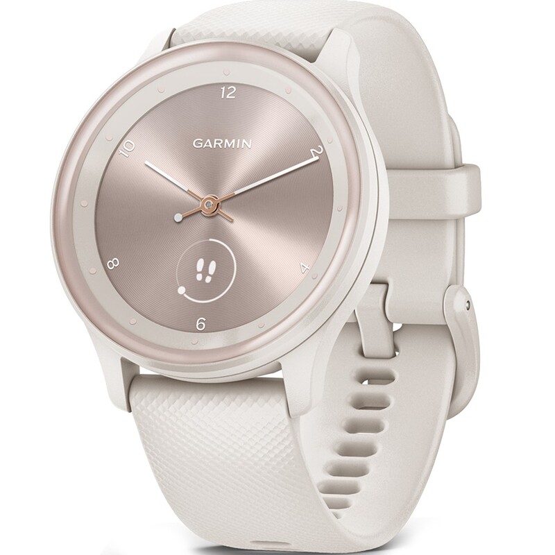 Смарт-часы Garmin Vivomove Sport Ivory Case and S. Band w. P. Gold Accents (010-02566-01)