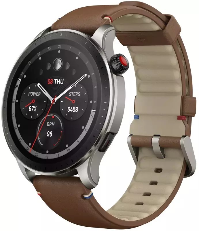Смарт-годинник Amazfit GTR 4 Vintage Brown Leather