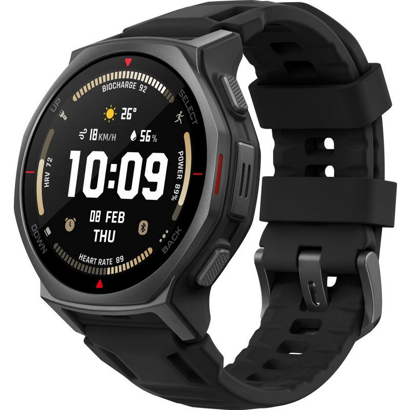 Смарт-годинник Amazfit T-Rex 3 Pro 44mm Tactical Black (W2549GL5N)