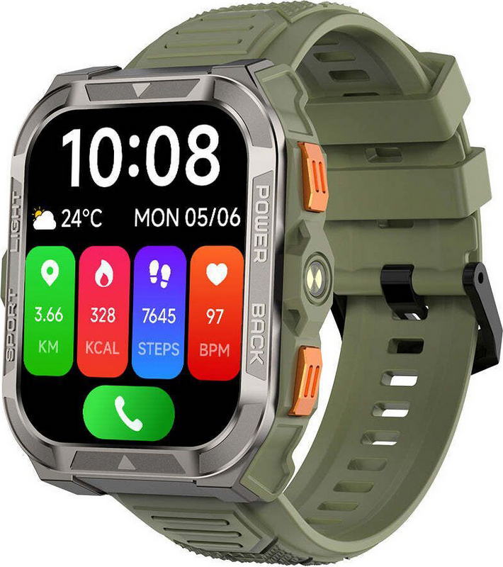 Смарт-годинник Blackview W80 Pro Green (6931548324072) (UA)