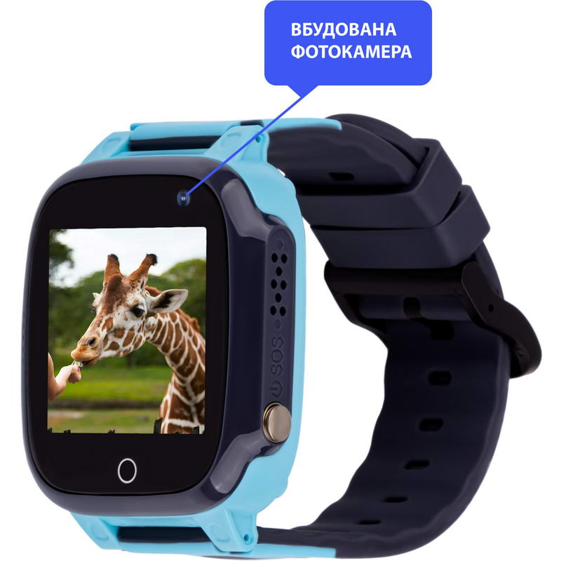 Детские часы Amigo GO008 MILKY GPS WIFI Blue (873292) - фото 1 Детские часы Amigo GO008 MILKY GPS WIFI Blue (873292) - фото 1