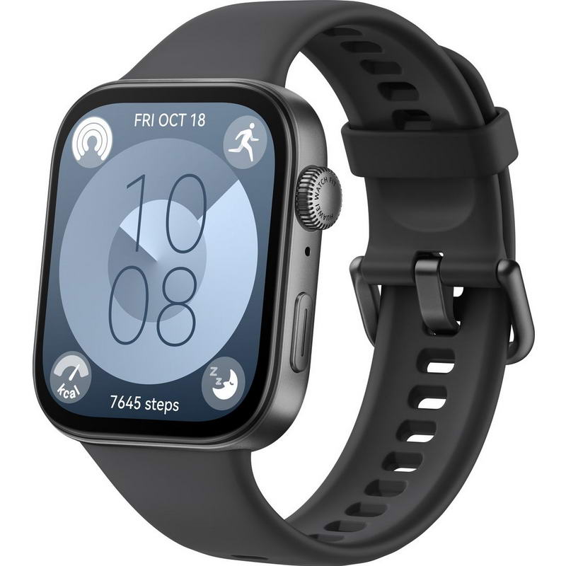 Смарт-часы HUAWEI Watch Fit 3 Black (55020CEC) - фото 2