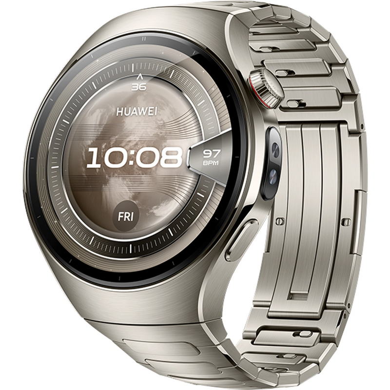 Смарт-годинник HUAWEI Watch 5 46 mm Titanium (Rates-L29M, 55020EVK)