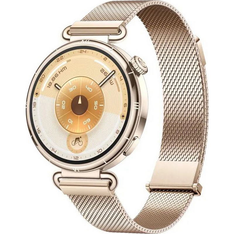 Смарт-годинник Huawei WATCH GT 6 41mm Gold Milanese (55020FTP)